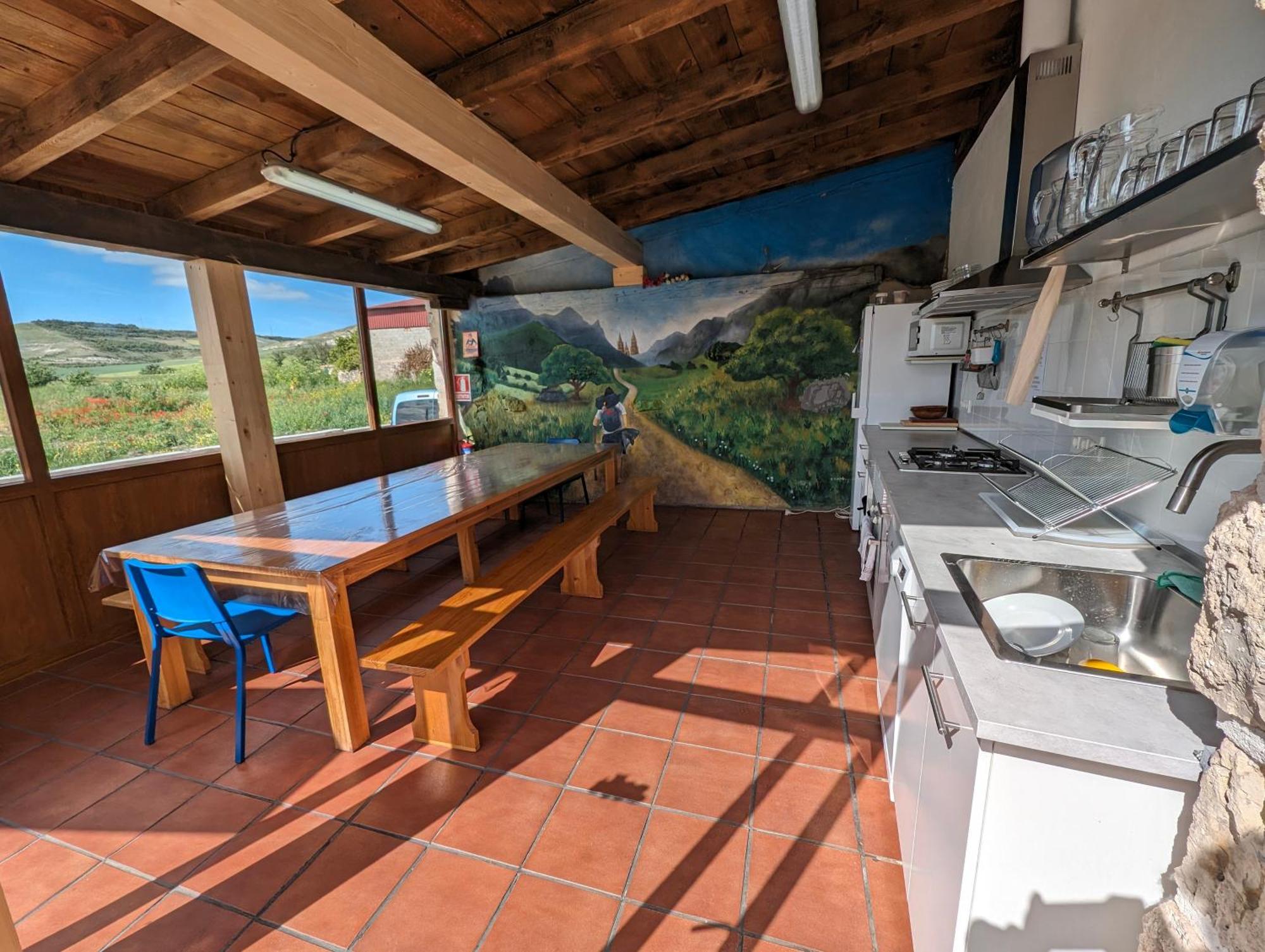 Albergue El Alfar/Pilgrim Hostel Hornillos del Camino Zewnętrze zdjęcie
