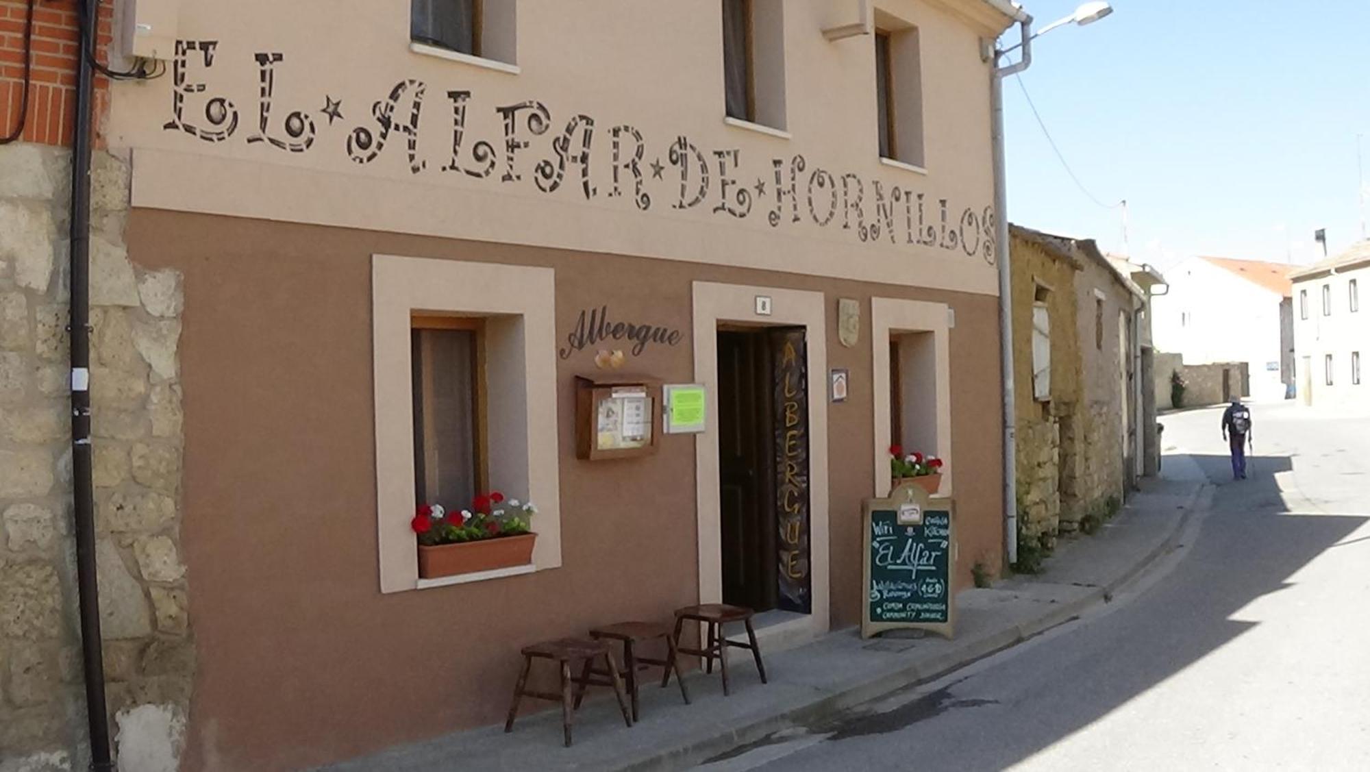 Albergue El Alfar/Pilgrim Hostel Hornillos del Camino Zewnętrze zdjęcie